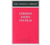 German Essays on Film, German Library Series Richard McCormick (Auteur)