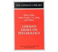 German Essays on Psychology, The German Library, V. 62