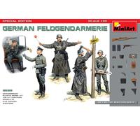 German Feldgendarmerie Special Édition 1:3 5 Figurine Plastic Model Kit Miniart