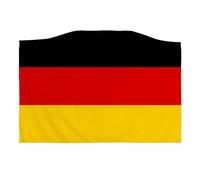 German Flag Cape - Football Fan Apparel, Soccer Game Outfit, 90x152cm National Team Costume Cloak | Germany Supporter Gear, Cup Party Wear, Sporting Event Accessory