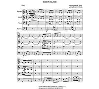 German Folk Songs for Saxophone Quartet Arranged by Robert C. Jones