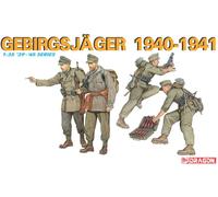 German Gebirsjager 1:3 5 Figurine Plastique Model Kit Dragon Models