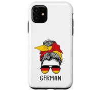 German Girl German Heritage Germany Flag Coque pour iPhone 11