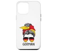 German Girl German Heritage Germany Flag Coque pour iPhone 12 Pro Max