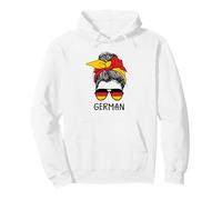 German Girl German Heritage Germany Flag Sweat à Capuche