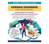 German Grammar For Beginners Textbook + Workbook Included