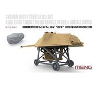 German Heavy Tank Sd.kfz.182 King Tiger Turret Maintenance Stand&muzzle Cover(resin- 1:35e - Meng-model G