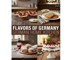 German Home Kitchen Cookbook: Simple and Traditional German Recipes, Meals, Bakes, and Comforting Treats Made Simple for Everyday Home Cooking