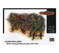 Glow2B Master Box Infanterie allemande Front de l'Est Été 1941 – 4 figurines – Mb3522