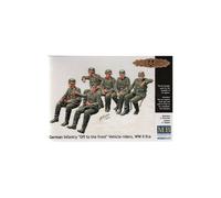 German Infantry Off To The Front Vehicle Riders 1/35 - Master Box 35137 - Master Box Mb35137-Master Box