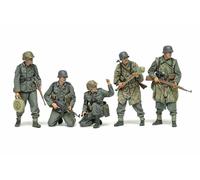 German Infantry Set Late WWII 1:3 5 Figurine Plastique Model Kit Tamiya