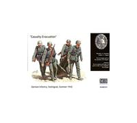 Casualty Evacuation, German Infantry, Stalingrad, Summer 1942maquette Figurine C