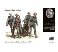 German Infantry Stalingrad Summer 1942 Casualty Evacuation- 1:35e - Master Box Ltd. G