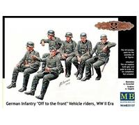 Master Box MB35137 - 1/35 Véhicule D'Infanterie Allemand Riders - Neuf