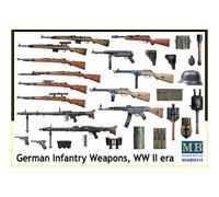 Masterbox Echelle 1 : 35 Allemand Armes d'Infanterie WW II Era Figurine