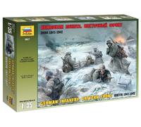 German Infantry Winter 1941/42 1:3 5 Figurine Plastique Model Kit Zvezda