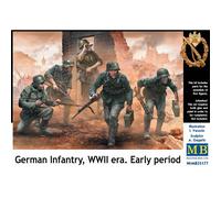German Infantry Wwii Era Early Periodmaquette Figurine German Infantry Wwii Era