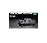 German Jagdtiger With 128mm Pak 44l-61 - Trumpeter 95t07165-Trumpeter