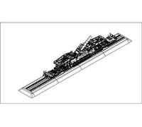 German Karl-geraet 040/041 On Railway Transport Carrier - 1:72e - Hobby Boss G