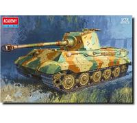 German King Tiger Henschel Tourelle Réservoir 1:72 Plastique Model Kit Academy