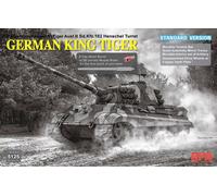 RYE FIELD MODEL – Maquette de char King Tiger (Panzerkampfwagen VI) Ausf. B 1:35 Henschel