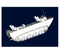 HobbyBoss Maquette 82462 1:35 Land-Wasser-Schlepper II Allemand – Améliorée – Neuve