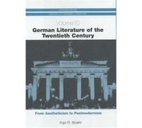 German Literature of the Twentieth Century by Ingo R. Stoehr Ingo Roland Stoehr (Auteur)