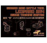 German Main Battle Tank Leopard 2a4 Agdus Training System (resin)- 1:35e - Meng-model G