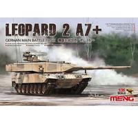 Leopard Allemand 2a7 + Mbt - Meng Model Mmts-042-Meng Model
