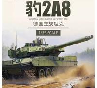 German Main Battle Tank Leopard 2A8 - MENG-Model TS-057 skala 1/35