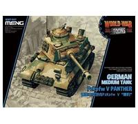 Meng Maquette de char moyen allemand Pzkpfw V Panther WWT-007 Neuf