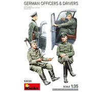 German Officers & Driversmaquette Figurine German Officers & Drivers |miniart|53