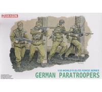 German Parachutistes 1:3 5 Figurine Plastique Model Kit Dragon Models