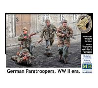 German Paratroopers. Ww Ii Eramaquette Figurine German Paratroopers. Ww Ii Era |