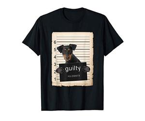 German Pinscher Dog mug shot T-Shirt