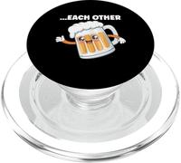 German Pretzel And Beer Matching Couple Outfits PopSockets PopGrip pour MagSafe
