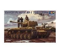 Trumpeter 00366 - 1:3 5 Allemand Pz.kpfm. KV-1 756 (R) Réservoir - Neuf