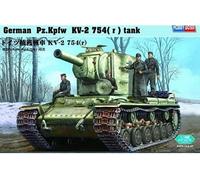 German Pz.kpfw Kv-2 754(r) Tank - 1:48e - Hobby Boss G