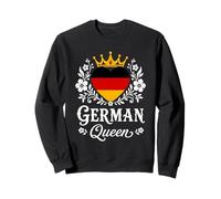 German Queen Germany Flag Proud German Woman Sweatshirt