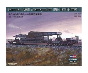 German Rail Transporter Für Karl-gerät - 1:72e -