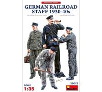 German Railroad Staff 1930-40 1:35 Kit Maquette Figurine Plastique MINIART