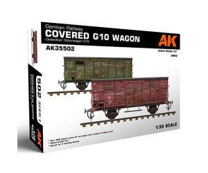GERMAN RAILWAY COVERED G10 WAGON GEDECKTER GÜTERWAGEN G10