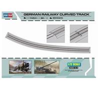 Hobbyboss Kit de Montage « Rail incurvé Allemand » échelle 1/72.