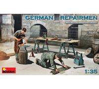 German Repairmen Plastique Kit Figurine 1:3 5 Model Miniart