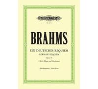 German Requiem Op. 45 (Vocal Score) by Brahms, Johannes [Sheet music] NEUF