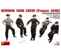 German Réservoir Crew (France 1940) Plastique Kit 1:3 5 Model Miniart