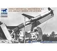 German Rheinmetall'rheintochter R-2 Anti-aircraft Missiles A.launcher- 1:35e -