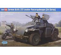 Maquette Blinde German Sd.kfz.222 Leichter Panzerwagen ( 3rd Series) Hobby Boss