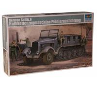 German Sd.kfz 6 Modèl BN9 5-Ton Halftrack Pioneer Ver. Plastique Kit 1:3 5 Modèl