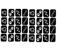 German Shepherd Alsatian Collection Dog Pochoir pour le corps (berger allemand, Alsatian - Pat' Paw)